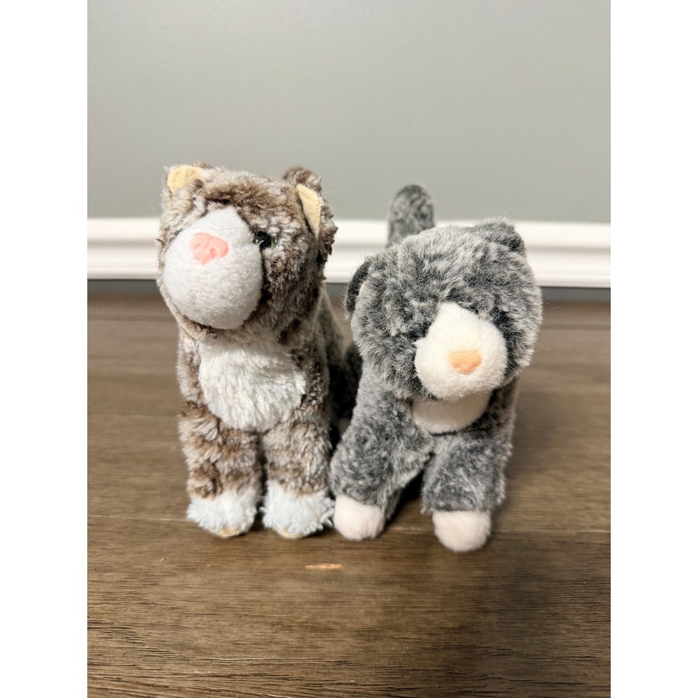 Douglas Cuddle Toys Scatter & Sadie‎ Cat Plush Bundle